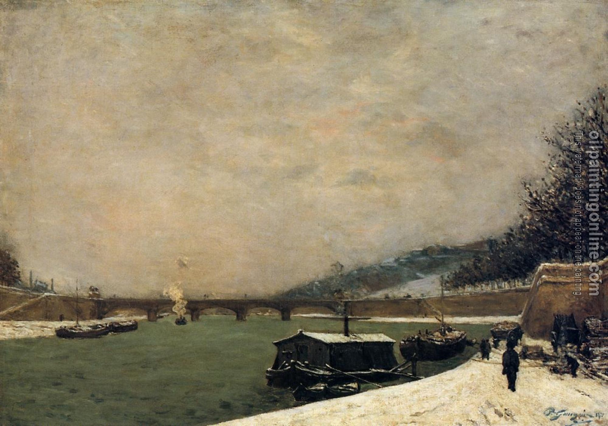 Gauguin, Paul - The Seine, Pont d'Iena